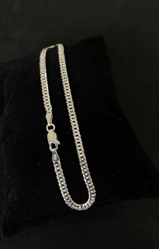 Pulseira elo duplo 4mm