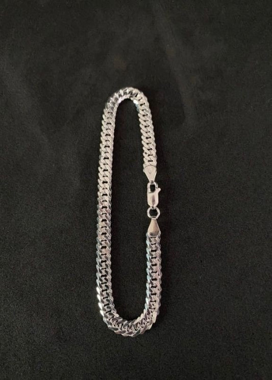 Pulseira elo duplo 6mm