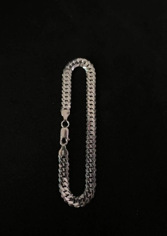 Pulseira elo duplo 7mm