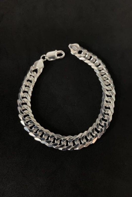 Pulseira elo duplo 10mm